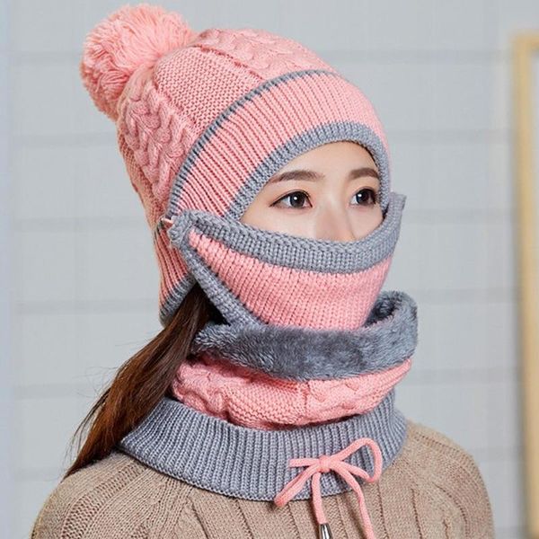 hats, scarves & gloves sets women winter warm hat scarf set knitted thickened with mask and neck driver windsfor, Blue;gray
hats, scarves & gloves sets women winter warm hat scarf set knitted thickened with mask and neck driver windsfor, Blue;gray