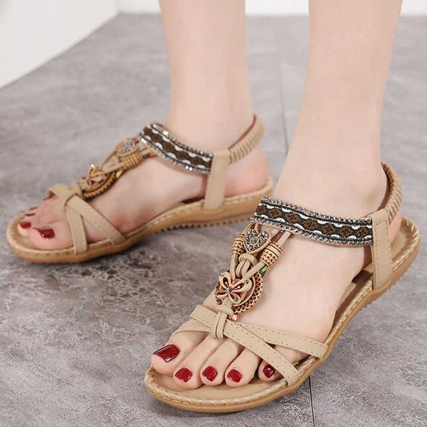 flat sandal flowers printed ladies soft fashion platform string bead summer beach shoes qq774 210625, Black
flat sandal flowers printed ladies soft fashion platform string bead summer beach shoes qq774 210625, Black