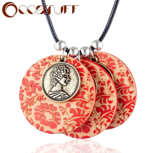 women jewelry long necklaces vintage flower printed wood & queen pendants chokers rope chains suspension jewellery pendant, Silver
women jewelry long necklaces vintage flower printed wood & queen pendants chokers rope chains suspension jewellery pendant, Silver