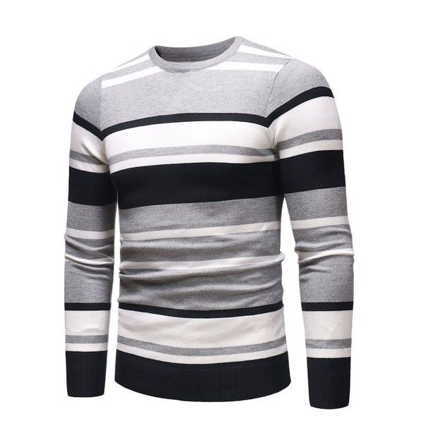 men's sweaters 2021 autumn winter sweater o-neck striped slim fit knittwear mens casual pullovers pullover men pull homme -3xl, White;black
men's sweaters 2021 autumn winter sweater o-neck striped slim fit knittwear mens casual pullovers pullover men pull homme -3xl, White;black