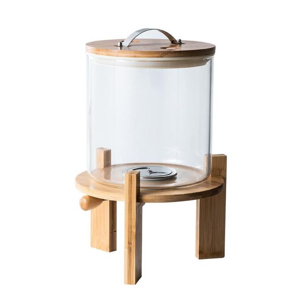 high borosilicate glass metering rice bucket coarse grain storage box large moisture-proof and insect-proof belt base bottles & jars
high borosilicate glass metering rice bucket coarse grain storage box large moisture-proof and insect-proof belt base bottles & jars