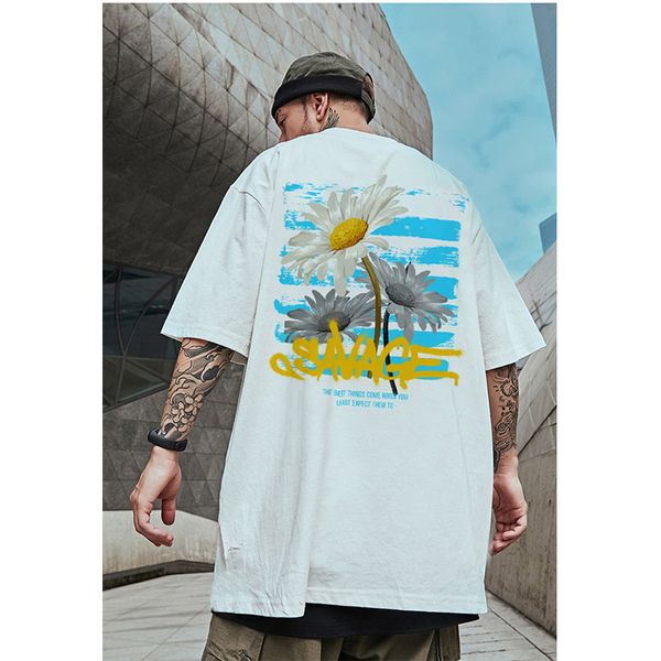 anime floral print men's hip-hop t-shirt, high-quality, comfortable and breathable fashion, street daily travel, home party, White;black
anime floral print men's hip-hop t-shirt, high-quality, comfortable and breathable fashion, street daily travel, home party, White;black