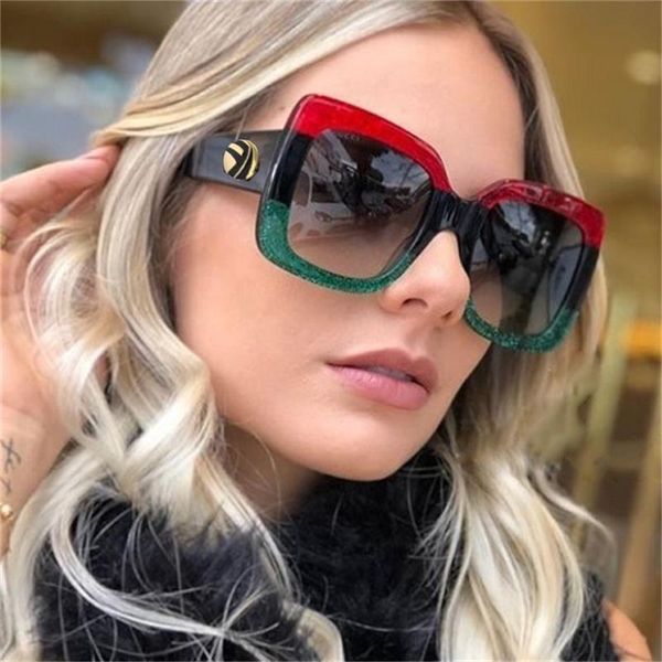 sunglasses red black green square frame oversized gittler women men big glasses vintage gorgeous eyewear uv400, White;black
sunglasses red black green square frame oversized gittler women men big glasses vintage gorgeous eyewear uv400, White;black
