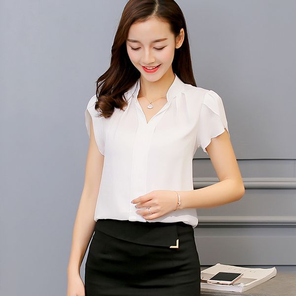 women's blouses & shirts blue white red blouse spring and summer female plus size 3xl casual fashion slim short sleeve business shirt
women's blouses & shirts blue white red blouse spring and summer female plus size 3xl casual fashion slim short sleeve business shirt