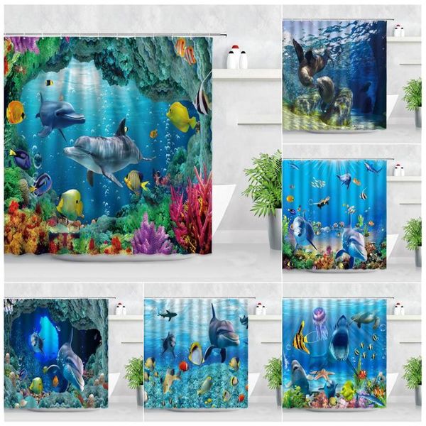 seabed world dolphin shower curtains reef tropical fish coral ocean plants natural scenery waterproof bathroom decor curtain set
seabed world dolphin shower curtains reef tropical fish coral ocean plants natural scenery waterproof bathroom decor curtain set