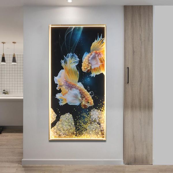 wall lamp contemporary creative gold fish figure led sconces rectangle mural light for home
wall lamp contemporary creative gold fish figure led sconces rectangle mural light for home