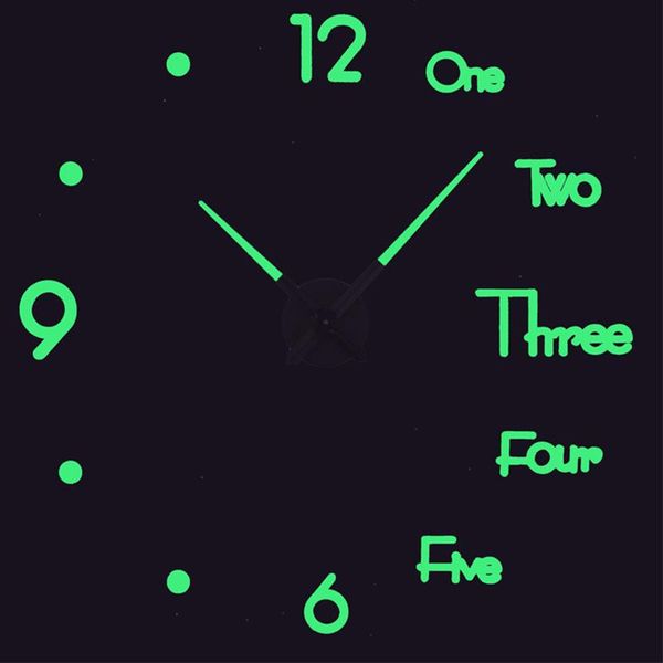 wall clocks home office decoration gift fluorescence modern large diy 3d clock number sticker
wall clocks home office decoration gift fluorescence modern large diy 3d clock number sticker