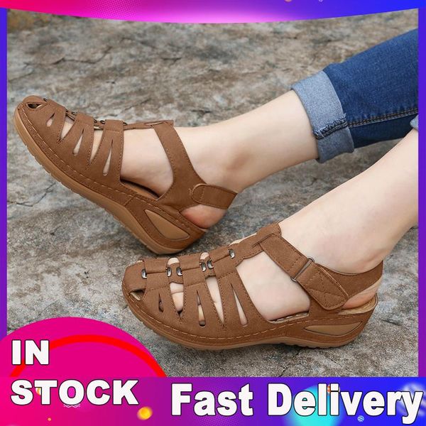 summer women's sandals buckle strap straw thick bottom flats platform wedge shoes vintage woman flock sandalias mujer, Black
summer women's sandals buckle strap straw thick bottom flats platform wedge shoes vintage woman flock sandalias mujer, Black