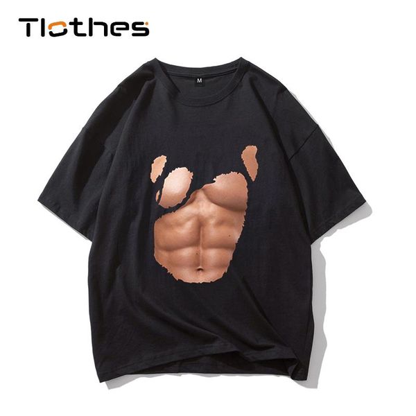 summer brand muscle print t shirt men cotton graphic shirts fashion short sleeve loose oversized t-shirts mens tee men's, White;black
summer brand muscle print t shirt men cotton graphic shirts fashion short sleeve loose oversized t-shirts mens tee men's, White;black