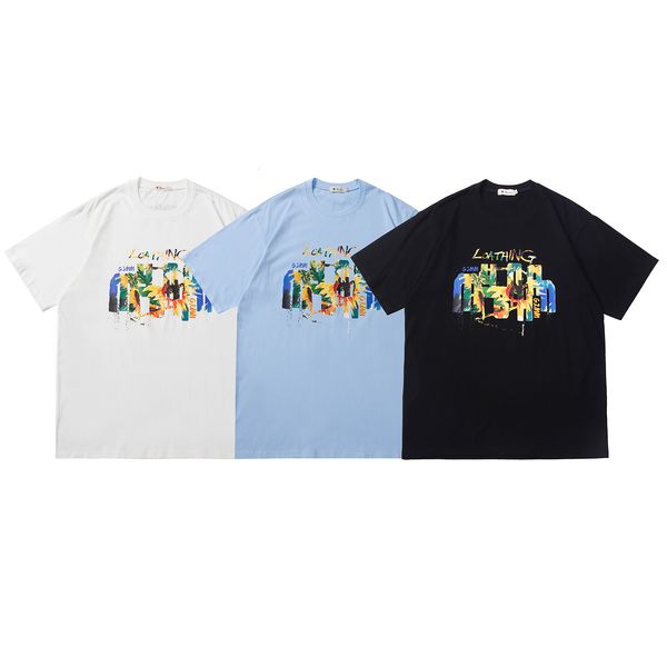 fashion t shirt summer brand youth leisure simple sunflower plant flower printing men's and women's loose short sleeve, White;black
fashion t shirt summer brand youth leisure simple sunflower plant flower printing men's and women's loose short sleeve, White;black