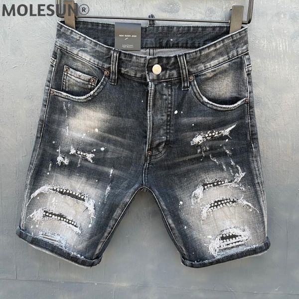 men's jeans summer style brand italy men shorts denim trousers straight paint slim blue hole for
men's jeans summer style brand italy men shorts denim trousers straight paint slim blue hole for