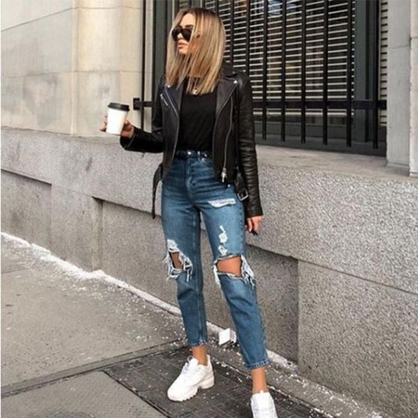 women's jeans hole ripped pencil women y2k vintage retro high waist denim pants washed casual slim trousers streetwear, Blue
women's jeans hole ripped pencil women y2k vintage retro high waist denim pants washed casual slim trousers streetwear, Blue