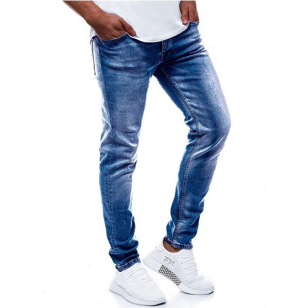 men's jeans men pure color denim cotton vintage wash hip hop pencil pants blue gradient trousers casual skinny stretch
men's jeans men pure color denim cotton vintage wash hip hop pencil pants blue gradient trousers casual skinny stretch