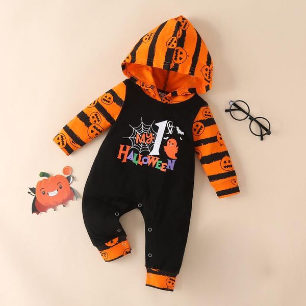 jumpsuits 3m-18m toddler baby boys girls clothing sets halloween pumpkin letter strip printed hoodie romper jumpsuit infant clothes outfit, Blue
jumpsuits 3m-18m toddler baby boys girls clothing sets halloween pumpkin letter strip printed hoodie romper jumpsuit infant clothes outfit, Blue