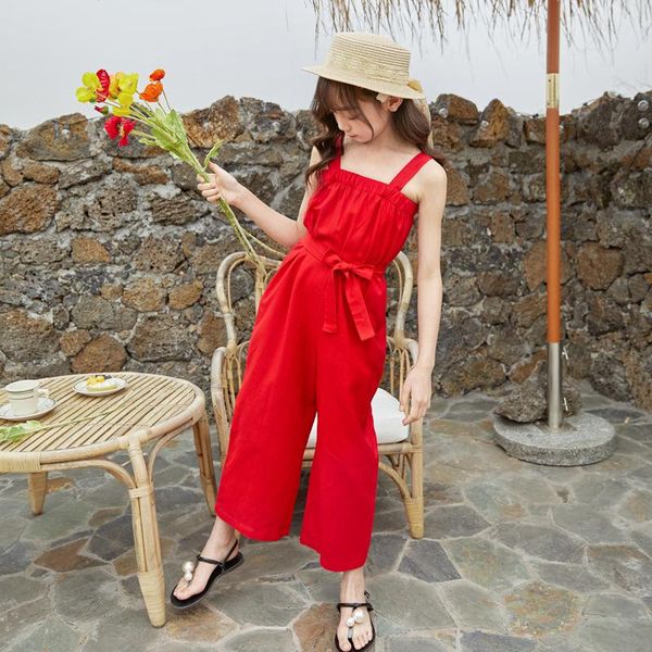 kids loose thigh pants girls jumpsuit summer teenager cotton fashion elegant casual mother and clothes jumpsuits, Blue
kids loose thigh pants girls jumpsuit summer teenager cotton fashion elegant casual mother and clothes jumpsuits, Blue