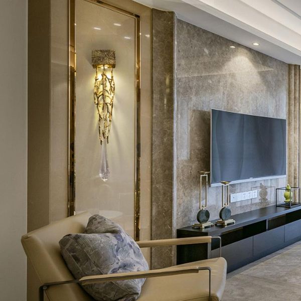 wall lamps nordic crystal luxury led light gold modern tv background lamp for bedroom living room bedside restaurant sconces
wall lamps nordic crystal luxury led light gold modern tv background lamp for bedroom living room bedside restaurant sconces