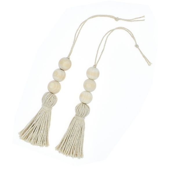 european and american cotton thread flow su wood bead decoration hang 2 pieces of pure handmade natural cotton rope wood bead, Red;brown
european and american cotton thread flow su wood bead decoration hang 2 pieces of pure handmade natural cotton rope wood bead, Red;brown