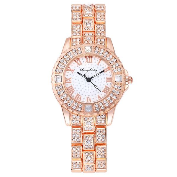 wristwatches 2021 women bracelet watch gypsophila steel belt luxury rhinestone ladies full diamond quartz female clock, Slivery;brown
wristwatches 2021 women bracelet watch gypsophila steel belt luxury rhinestone ladies full diamond quartz female clock, Slivery;brown