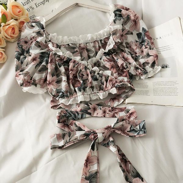 women's blouses & shirts fashion korean blouse women sleeve v neck print slim 2021 summer casual streetwear short, White
women's blouses & shirts fashion korean blouse women sleeve v neck print slim 2021 summer casual streetwear short, White
