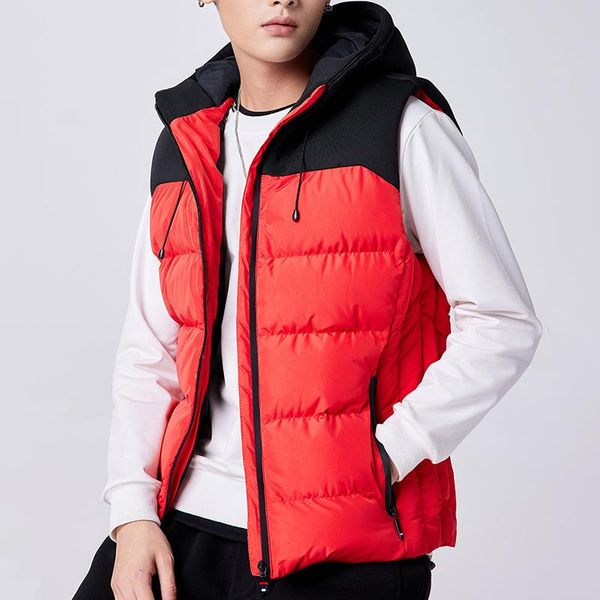 men's vests anbican 2021 winter vest men black red patchwork puffer gilet sleeveless jacket coats hooded thick warm plus size 8xl, Black;white
men's vests anbican 2021 winter vest men black red patchwork puffer gilet sleeveless jacket coats hooded thick warm plus size 8xl, Black;white