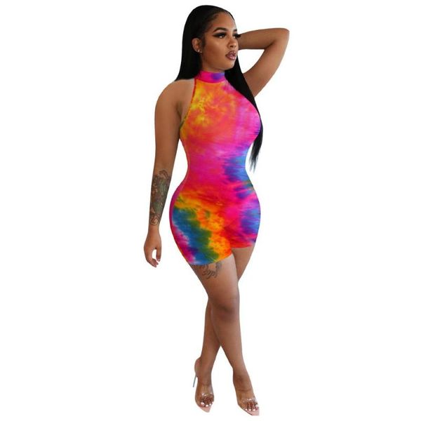 adogirl women tie dye print jumpsuit sleeveless short bodycon romper 2021 club party streetwear bodysuit one piece overalls women's jum, Black;white
adogirl women tie dye print jumpsuit sleeveless short bodycon romper 2021 club party streetwear bodysuit one piece overalls women's jum, Black;white
