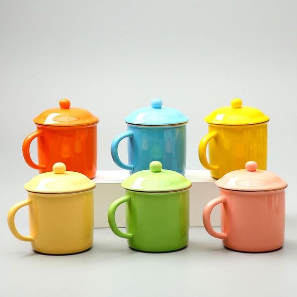 mugs 2021 simple color ceramic mug with lid large capacity 400ml milk coffee cup couple holiday gift
mugs 2021 simple color ceramic mug with lid large capacity 400ml milk coffee cup couple holiday gift