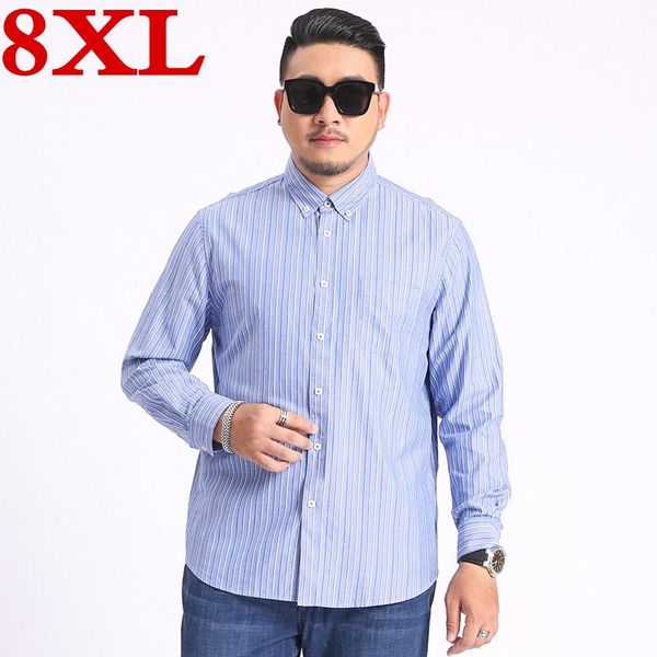 size 8xl plus brand casual slim fit men multicolor shirt long sleeve 100% cotton mens dress shirts chemise men's, White;black
size 8xl plus brand casual slim fit men multicolor shirt long sleeve 100% cotton mens dress shirts chemise men's, White;black