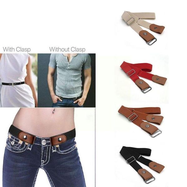 belts ladies invisible belt buckle-for jean pants elastic dresses men no women waist stretch fashion bu s6z8, Black;brown
belts ladies invisible belt buckle-for jean pants elastic dresses men no women waist stretch fashion bu s6z8, Black;brown