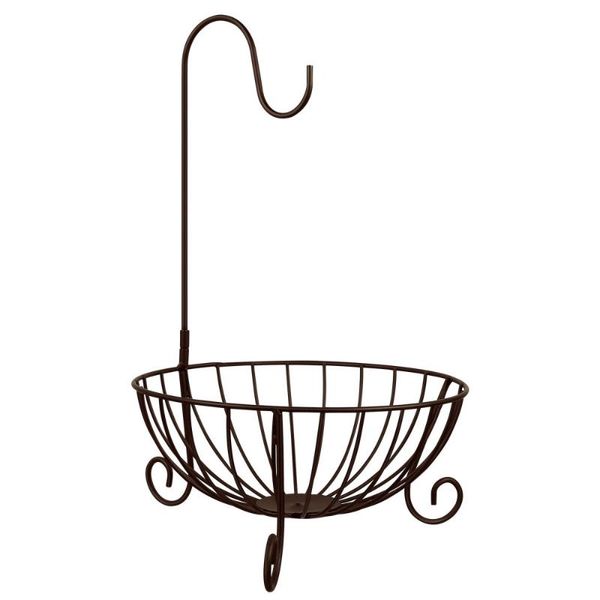 fruit bowl novelty metal basket kitchen hanger server with detachable banana holder hook (bronze) storage baskets
fruit bowl novelty metal basket kitchen hanger server with detachable banana holder hook (bronze) storage baskets