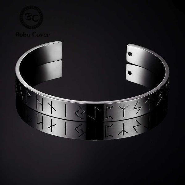 vintage antique cooper 24 runes cuff bangles femme adjustable bracelets men women trinity viking amulet pulseras lucky jewelry q0719, Black
vintage antique cooper 24 runes cuff bangles femme adjustable bracelets men women trinity viking amulet pulseras lucky jewelry q0719, Black