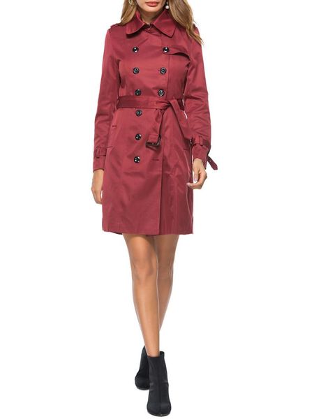 women's trench coats european style long sleeve woman office lady fashion turn down collar double breasted a-line female coat, Tan;black
women's trench coats european style long sleeve woman office lady fashion turn down collar double breasted a-line female coat, Tan;black
