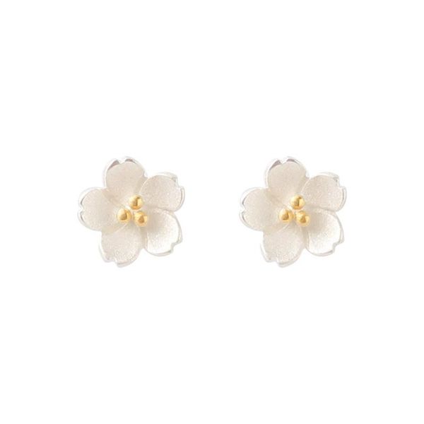 sterling silver pin cherry blossom japanese girl fresh sweet small flower temperament daily ear jewelry stud, Golden;silver
sterling silver pin cherry blossom japanese girl fresh sweet small flower temperament daily ear jewelry stud, Golden;silver