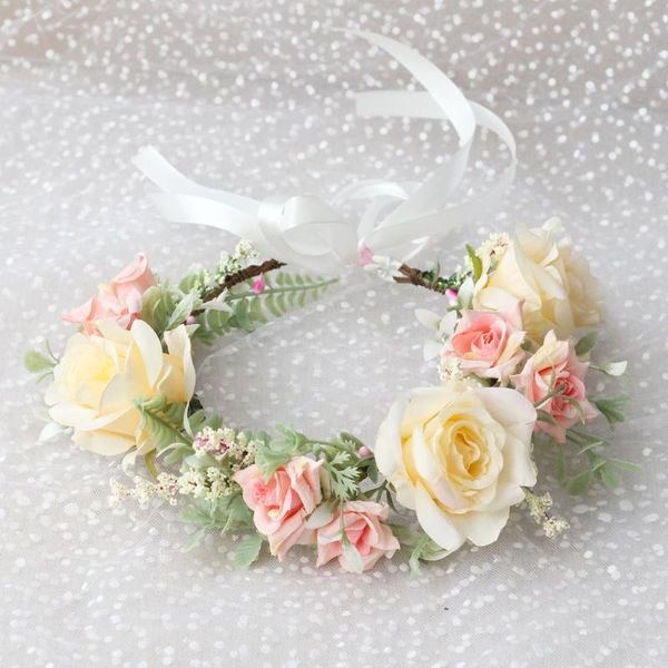 camellia flower wreath crown festival headband women hair accessories headdress girl floral garland wedding headwear clips & barrettes, Golden;silver
camellia flower wreath crown festival headband women hair accessories headdress girl floral garland wedding headwear clips & barrettes, Golden;silver