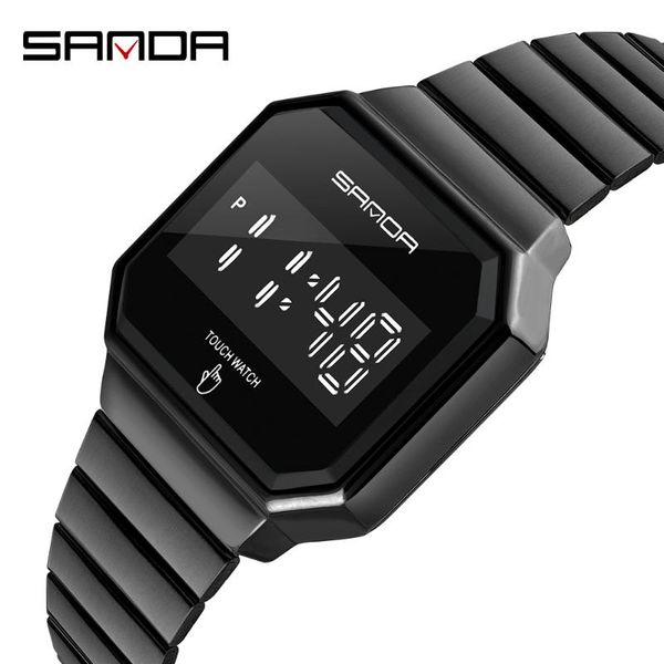 wristwatches sanda fashion led touch screen sports watches man electronic wristwatch waterproof digital male clock relogio masculino, Slivery;brown
wristwatches sanda fashion led touch screen sports watches man electronic wristwatch waterproof digital male clock relogio masculino, Slivery;brown