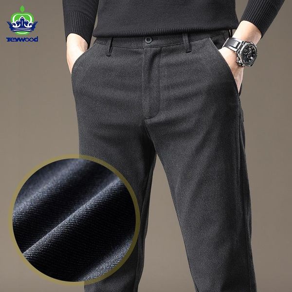 men's pants autumn winter brand men business brushed fabric cotton classics thick straight full length fashion trousers male 28-38, Black
men's pants autumn winter brand men business brushed fabric cotton classics thick straight full length fashion trousers male 28-38, Black