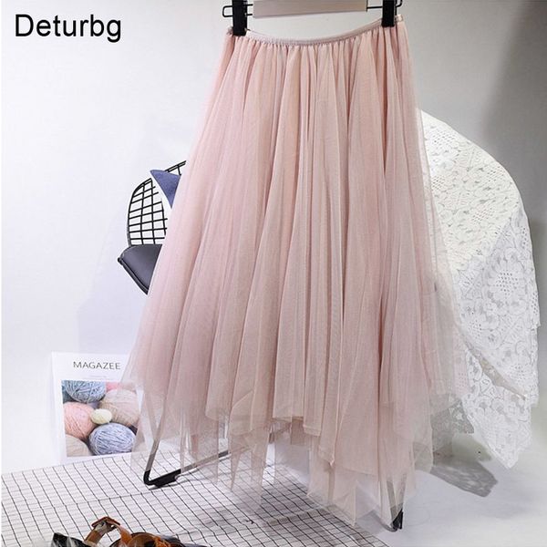 casual dresses womens fashion 3 layers tutu tulle midi skirt elastic high waist irregular pleated skirts saia faldas saias feminin, Black;gray
casual dresses womens fashion 3 layers tutu tulle midi skirt elastic high waist irregular pleated skirts saia faldas saias feminin, Black;gray
