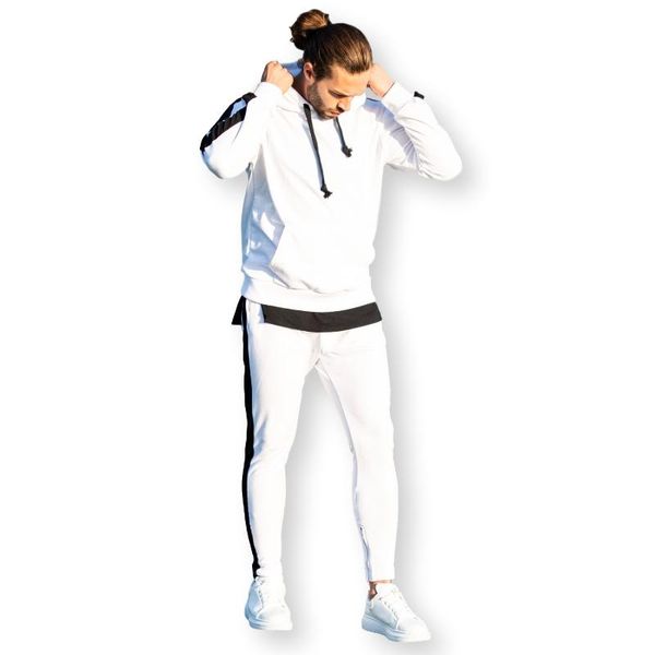 men's tracksuits oversize 100% cotton men black stripped white tracksuit elastic hem in style good wholesale offer trend 2021, Gray
men's tracksuits oversize 100% cotton men black stripped white tracksuit elastic hem in style good wholesale offer trend 2021, Gray