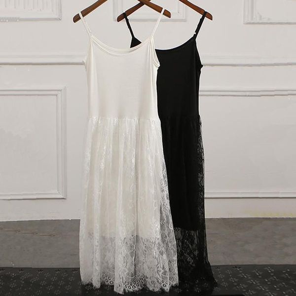 casual dresses summer female spaghetti strap dress modal cotton cute lace hollow out o-neck pleated was thin bottoming su0025, Black;gray
casual dresses summer female spaghetti strap dress modal cotton cute lace hollow out o-neck pleated was thin bottoming su0025, Black;gray