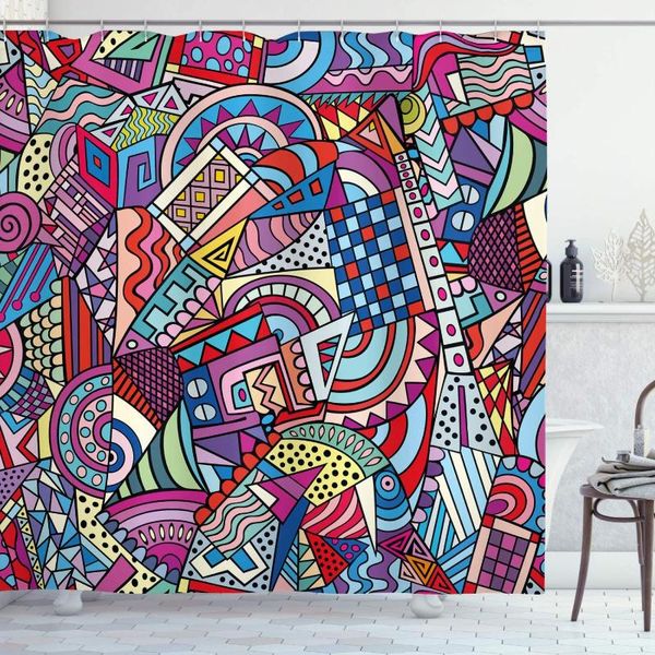 shower curtains curtain colorful funky art 90's stained glass style triangle squares modern print bathroom decor set
shower curtains curtain colorful funky art 90's stained glass style triangle squares modern print bathroom decor set