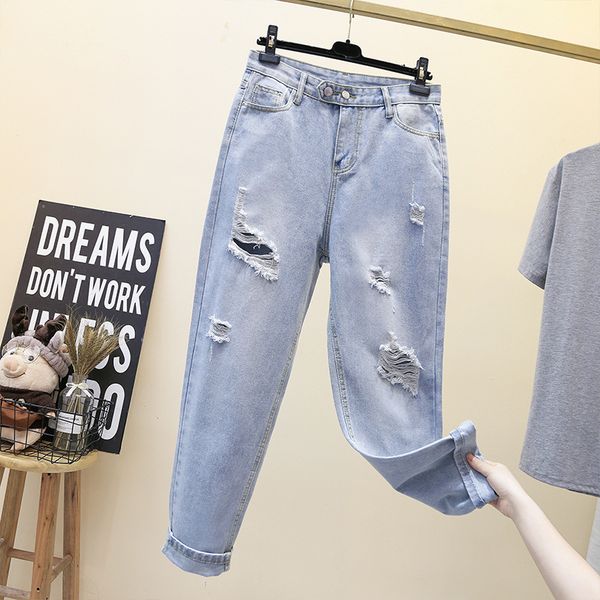 fashion jeans for women slim and versatile harlan's father jeans women's loose cropped straight pants, Blue
fashion jeans for women slim and versatile harlan's father jeans women's loose cropped straight pants, Blue