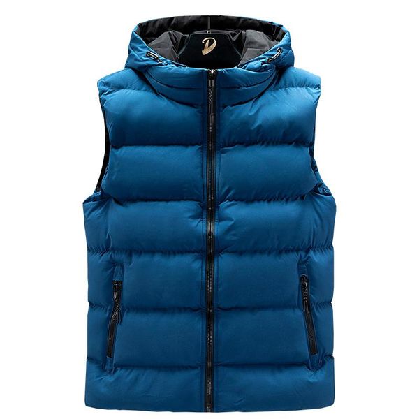 men's vests men jacket casual vest hooded solid boy outerwear waistcoat male sleeveless winter, Black;white
men's vests men jacket casual vest hooded solid boy outerwear waistcoat male sleeveless winter, Black;white
