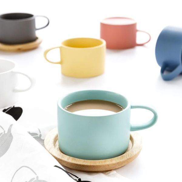 mugs matte ceramic coffee mug breakfast milk 
mugs matte ceramic coffee mug breakfast milk