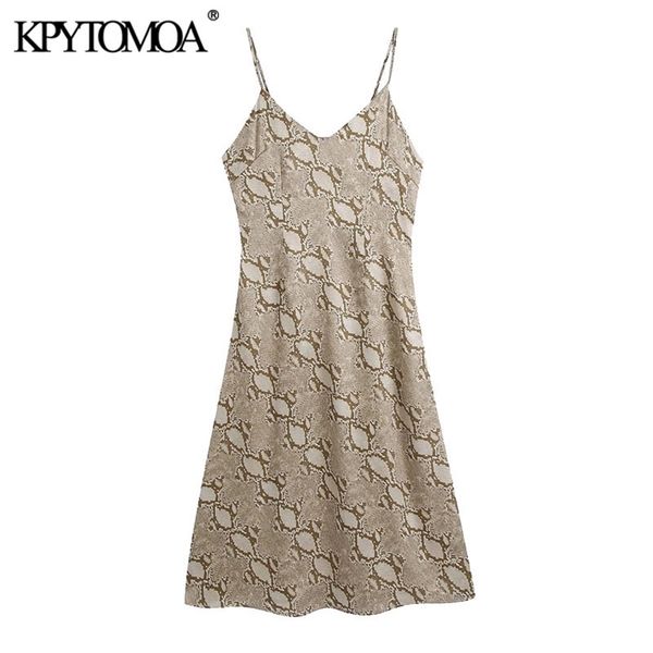 women chic fashion snake print midi dress vintage backless thin straps female dresses vestidos mujer 210421, Black;gray
women chic fashion snake print midi dress vintage backless thin straps female dresses vestidos mujer 210421, Black;gray