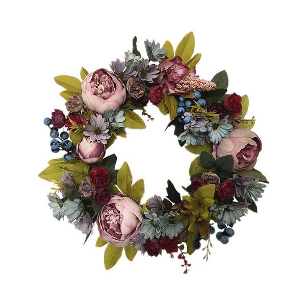 decorative flowers & wreaths peony wreath artificial flower door peonies with green leaves spring for halloween christmas wedding
decorative flowers & wreaths peony wreath artificial flower door peonies with green leaves spring for halloween christmas wedding