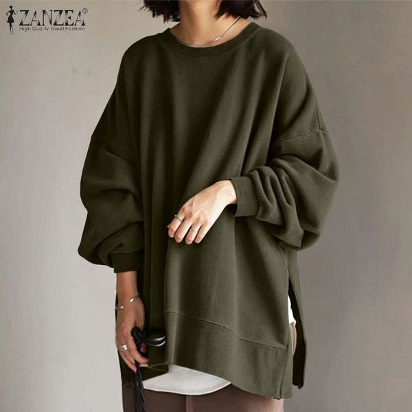 women's hoodies & sweatshirts zanzea plus size women sweatshirt autumn long sleeve loose pullover winter casual split hooded streetwear, Black
women's hoodies & sweatshirts zanzea plus size women sweatshirt autumn long sleeve loose pullover winter casual split hooded streetwear, Black