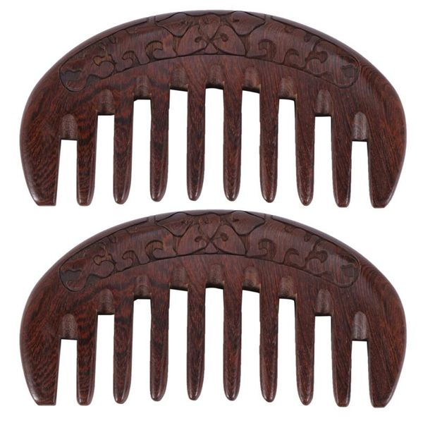 hair brushes 2x wood comb wooden natural comb-anti static massage through the (flower-wide tooth), Silver
hair brushes 2x wood comb wooden natural comb-anti static massage through the (flower-wide tooth), Silver