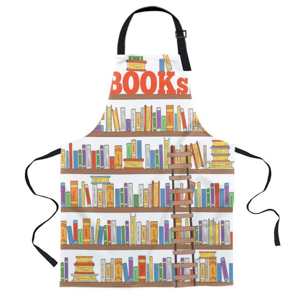 aprons cartoon bookshelf for women men kid cooking baking apron kitchen utility equipment accessories
aprons cartoon bookshelf for women men kid cooking baking apron kitchen utility equipment accessories