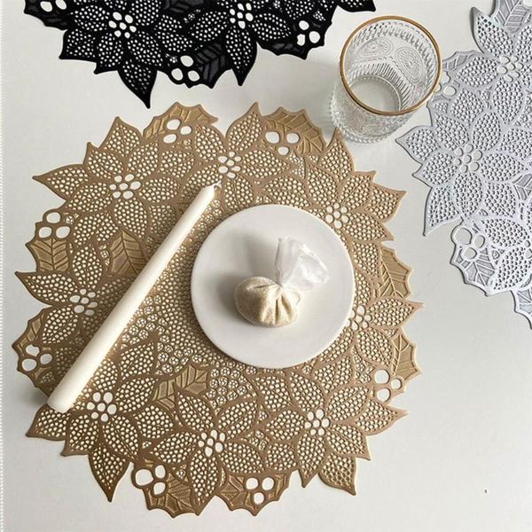 mats & pads 3 color exquisite table mat waterproof hollow leaf pattern pvc round shape bowl pad simulation plant insulation for home
mats & pads 3 color exquisite table mat waterproof hollow leaf pattern pvc round shape bowl pad simulation plant insulation for home