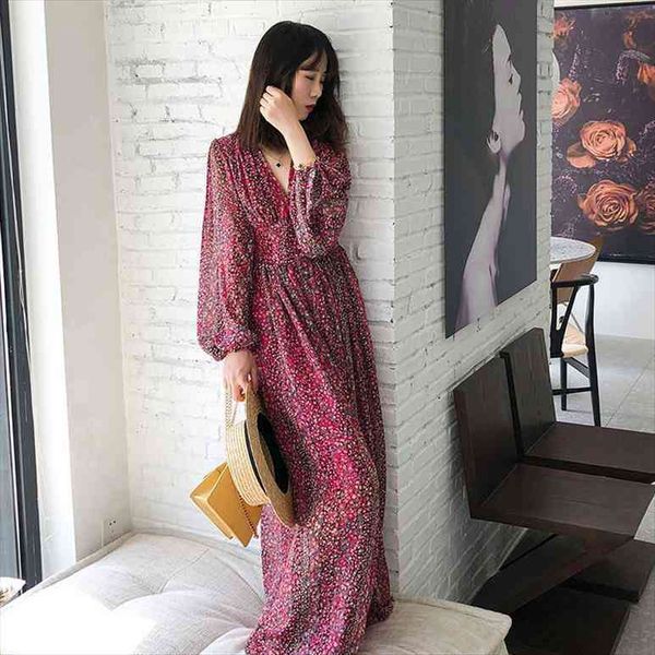 autumn printed puff sleeve printed v-neck dress woman dress vestido de mujer femme robe, Black;gray
autumn printed puff sleeve printed v-neck dress woman dress vestido de mujer femme robe, Black;gray
