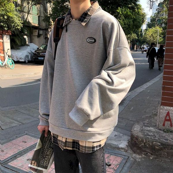 women's blouses & shirts fake two-piece male shirt long sleeve with hood lovers wear hong kong korean youth style trend drop sport clot, White
women's blouses & shirts fake two-piece male shirt long sleeve with hood lovers wear hong kong korean youth style trend drop sport clot, White